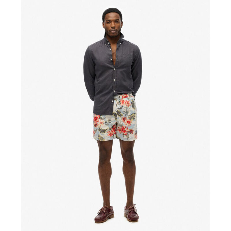 Superdry Hawaiian Print 17 Swim Short image number 3